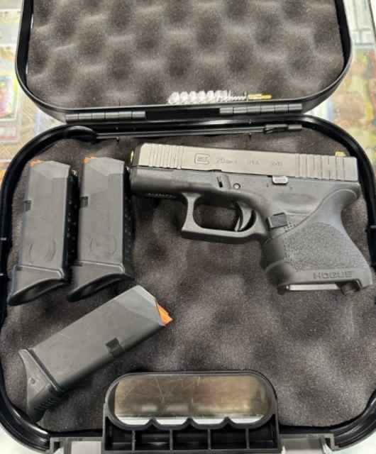 Glock 26 Gen5 9mm golden barrel