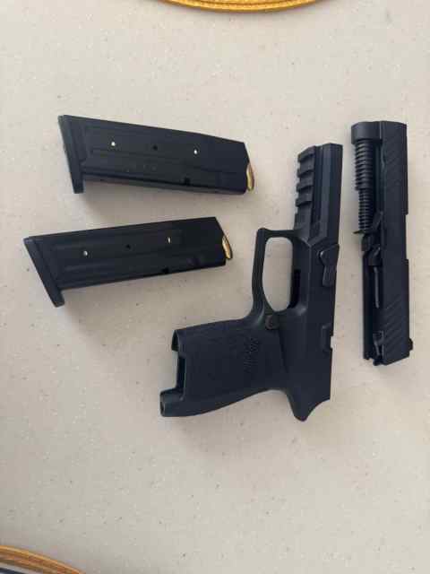 Sig P320c Parts (Slide, Barrel, Mags, Frame)