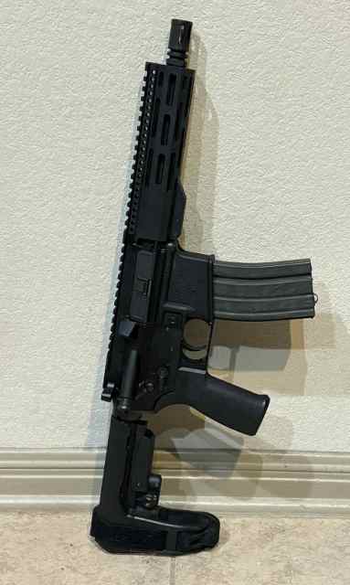 8.5&quot; AR Pistol 5.56mm SBA3 Brace Radical Firearms
