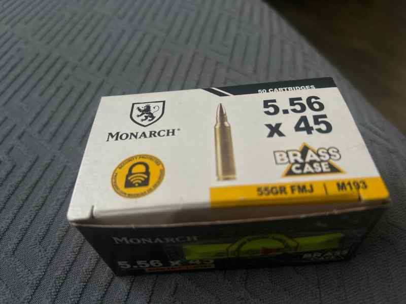 Open box Monarch 556 for sale