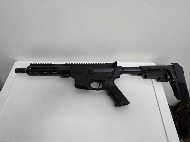 Aero Precision AR15 pistol 9mm