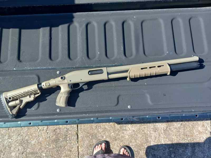 Remington 870 12g tactical fs/ft 
