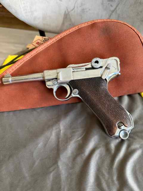 1939 Mauser S/42 P.08 Luger – Matching  WWII