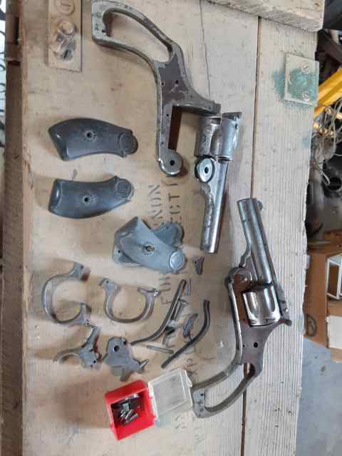 Lot of 2 Harrington and Richardson Parts Revolvers