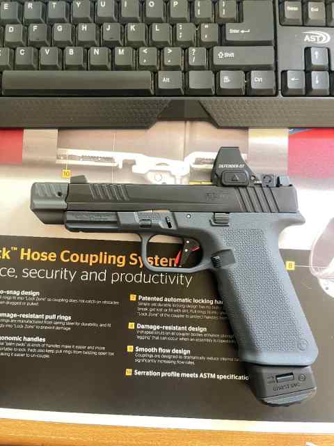 Ruger Rxm threaded 9mm w/extras 