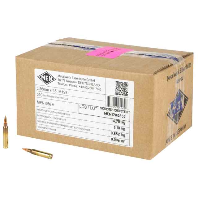 MEN 556 510r, 308 12G 243 6mm 7mm 22lr +++