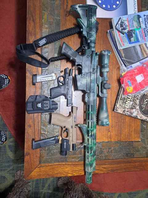 DPMS AR 15 and pistols