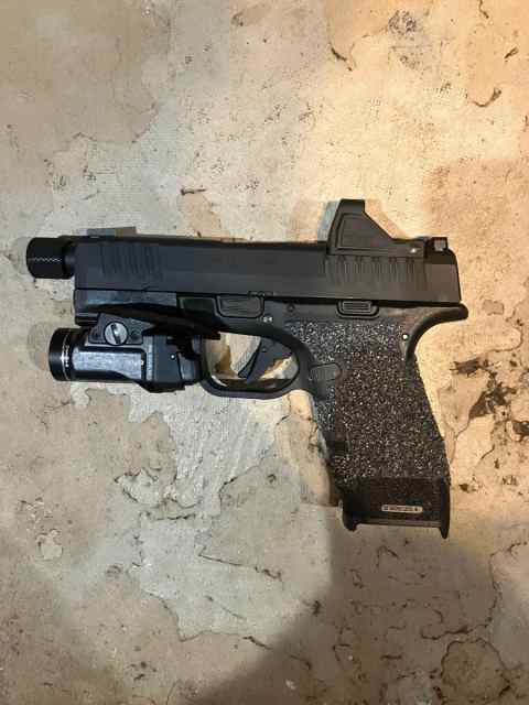 Pimped Out Springfield Hellcat Pro 9mm