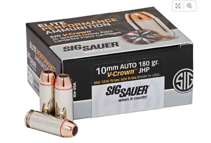 30 Rounds of Sig Sauer 10MM Hollow Point