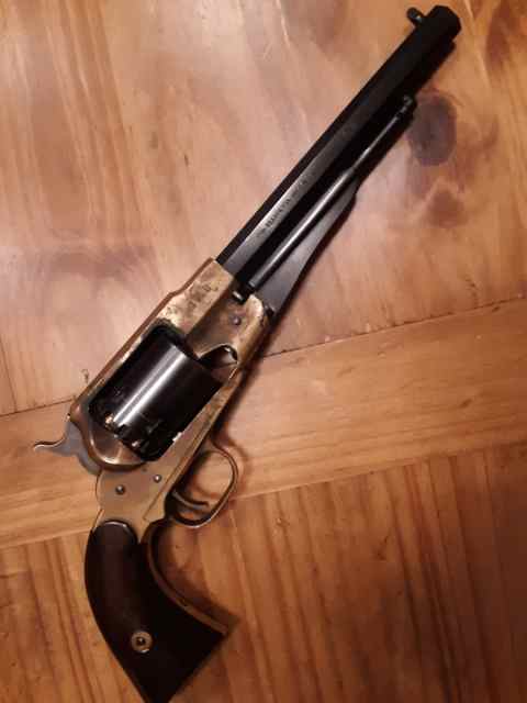 Pietta Brass‑Frame .44 Cal Percussion Revolver