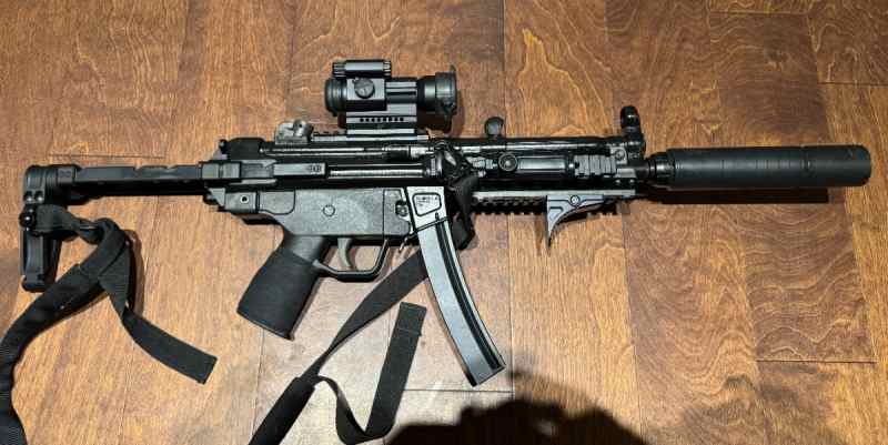 POF MP5 KNIGHTS ARMAMENT RAIL 9mm