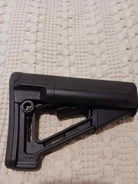 Magpul STR Mil-Spec Carbine Stock - Black - New