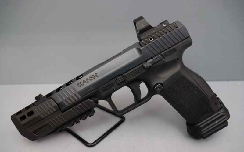 Canik TP9SFx 9mm 5.2&quot; w/ Leupold Deltapoint
