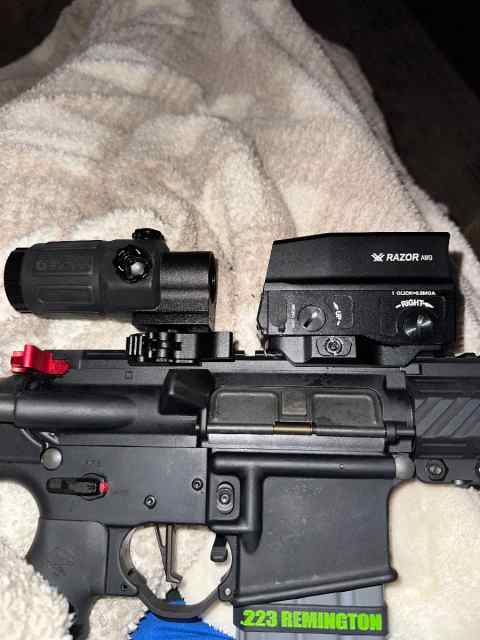 Vortex Razor AMG UH-1, and Eotech G33 3x 