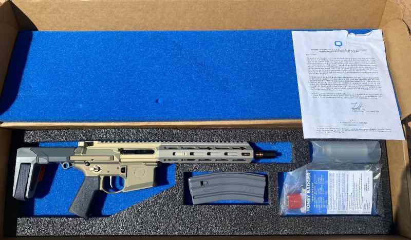 New Q Honey Badger Pistol 5.56