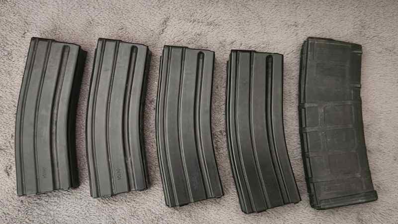 223/556 30 rd magazines 6 count