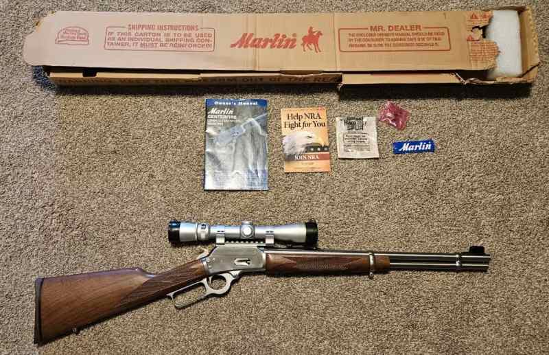 Marlin 1894 CSS SS Carbine .357 Mag W/ Leupold 