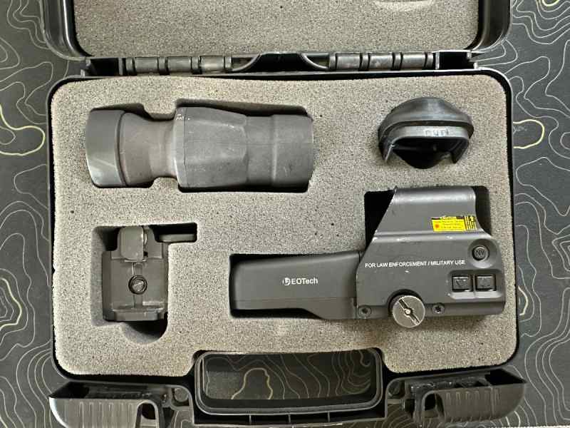 Eotech MPO combo (Eotech 557 with 4x magnifier)