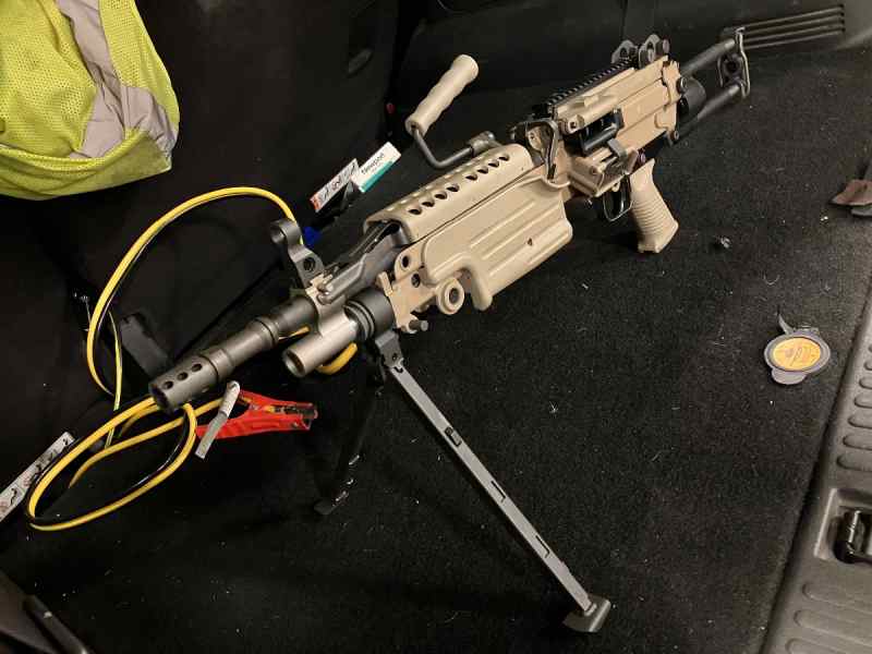 Coyote brown FN M249S 