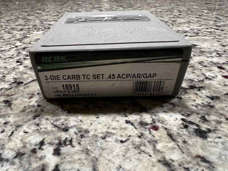 RCBS Carbide 3-Die Set