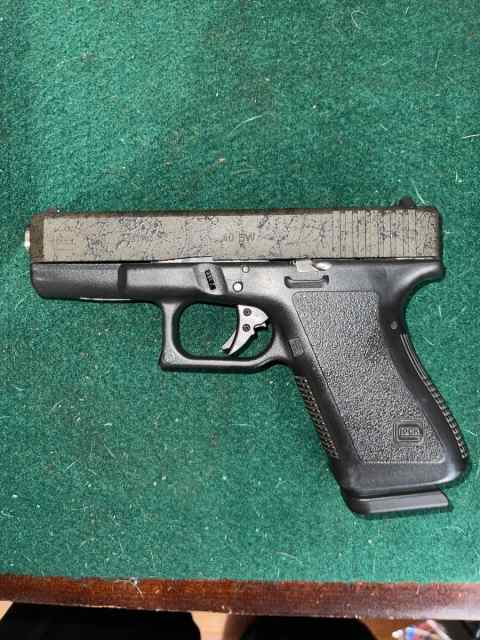 Glock 23 .40. Cerakoted. Custom