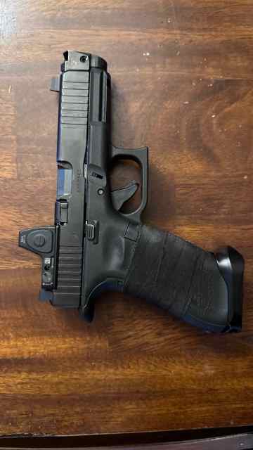 Glock 45 mos with rmr and radian ramjet