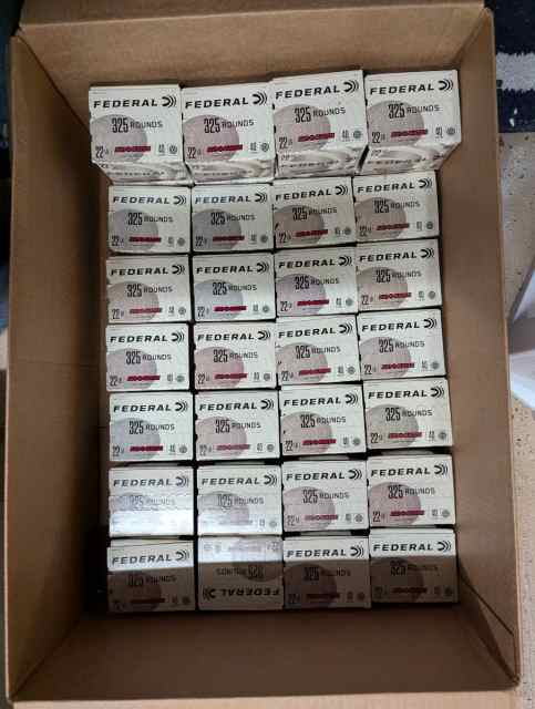 Over 10000 rounds of .22lr