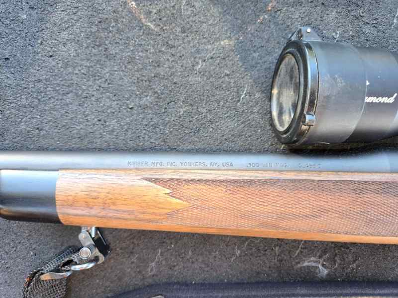 Kimber 8400, 300 WM less than 1 box of ammo shot.