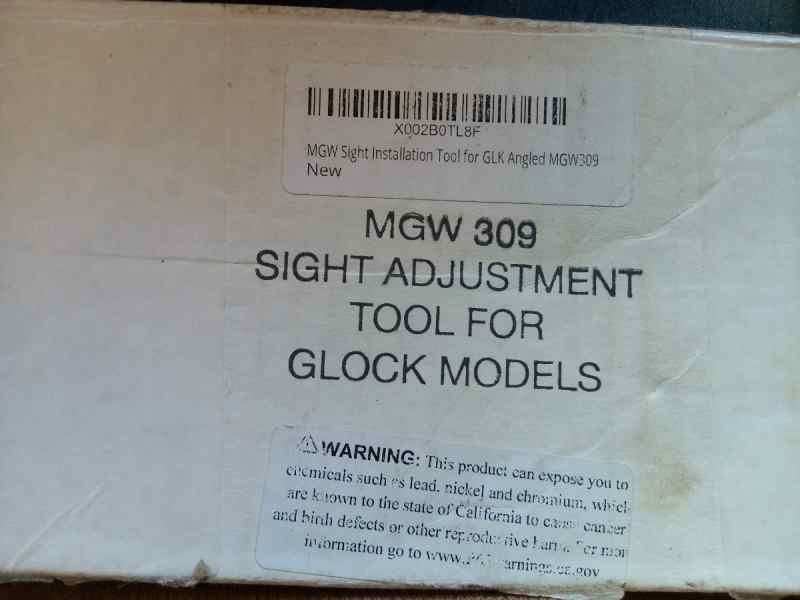 MGW 309 Glock sight adjustment tool