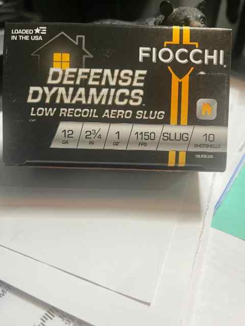 Fiocchi 12 Gauge Low Recoil Aero Slug