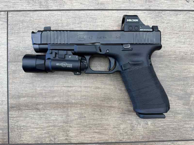 *USED* GLOCK 47 MOS CUSTOM BUILD W/ RAMJET
