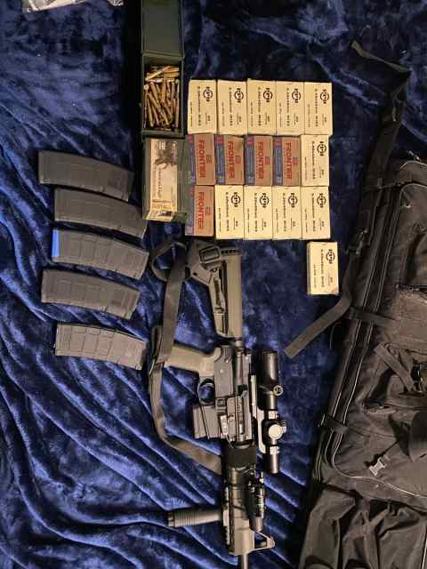 Colt M4 Carbine 5.56 with ACSS scope &amp; Laser