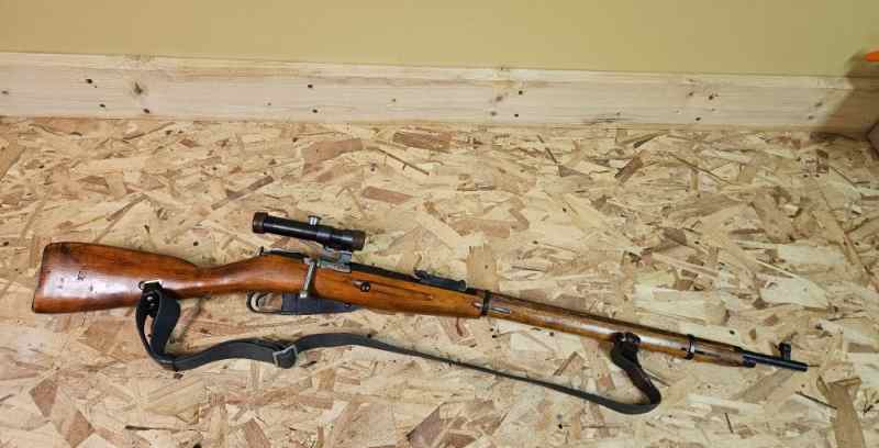 1942 Soviet Mosin Nagant PU Sniper