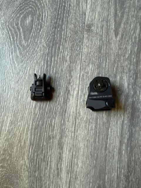 Magpul MBUS Pro® Sight – Front Daniel Defense Rear