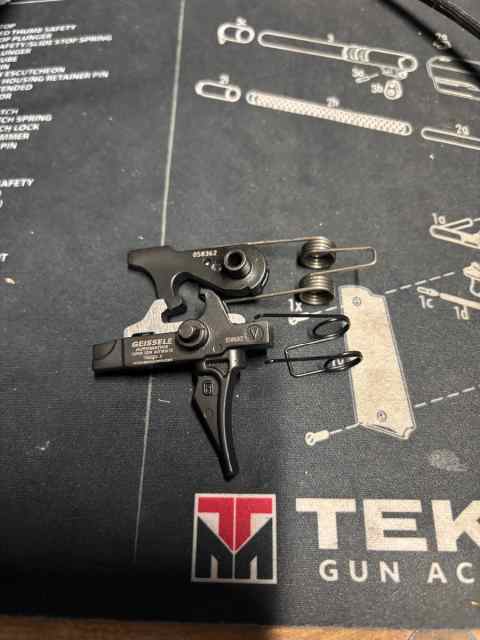 Geissele SSA-X Trigger W/Lightning Bow