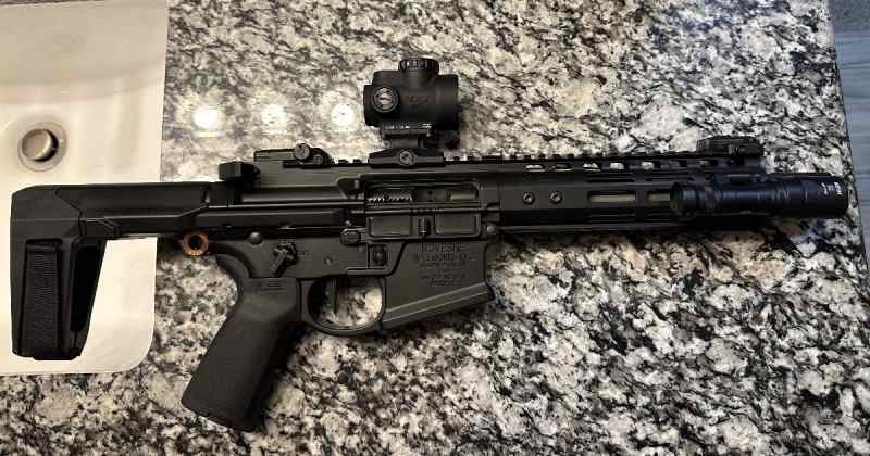 Noveske G4 ghetto blaster 7.94in pistol 556