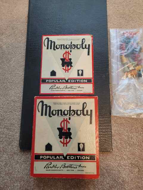 Vintage Monopoly game 