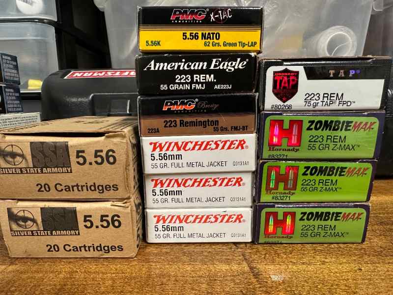 .223/5.56 ammo lot for sale