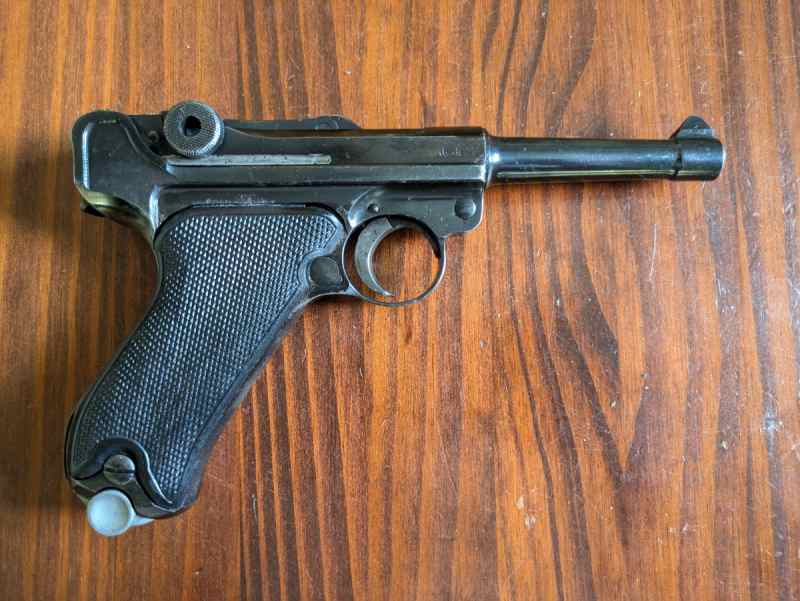 Rare WW2 1942 Nazi P08 Luger