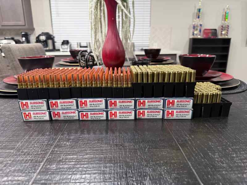 300 Blackout 190 gr Sub‑X