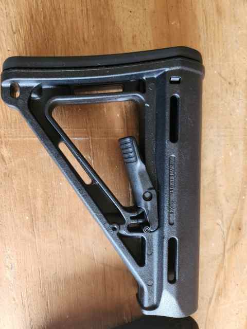 Black Magpul MOE stock