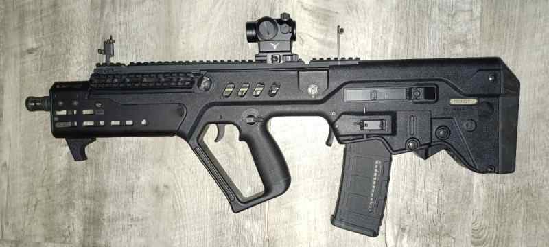 Tavor with custom parts right and left handed