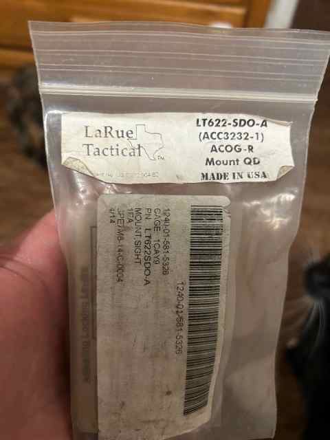 LaRue Tactical QD Acog Mount 