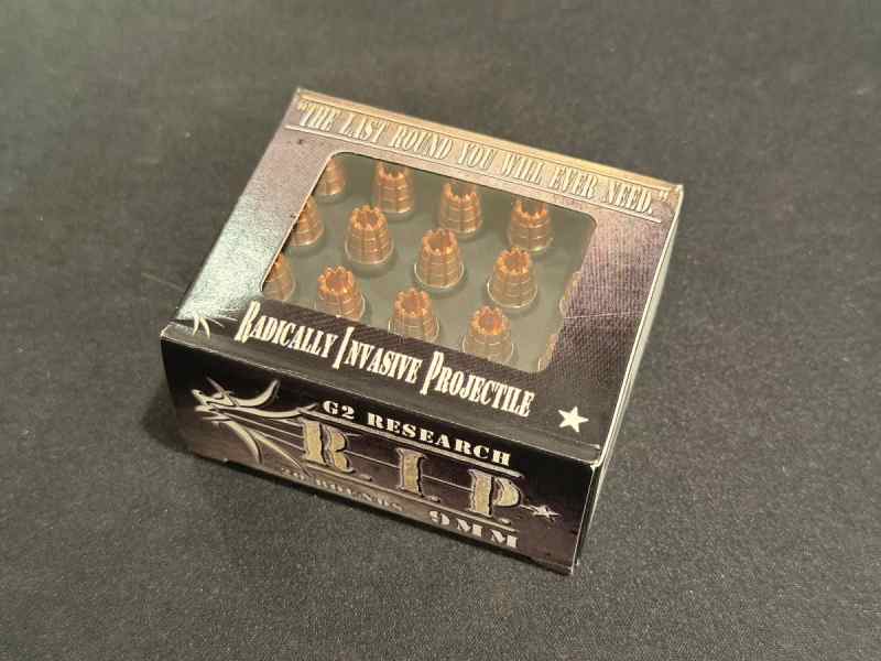 New G2 Research R.I.P. 9mm 92 Grain Box of 20