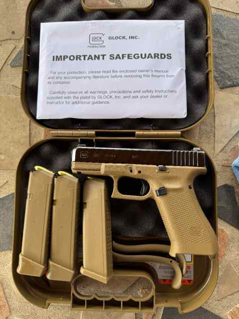 Glock 19x Black Chrome 