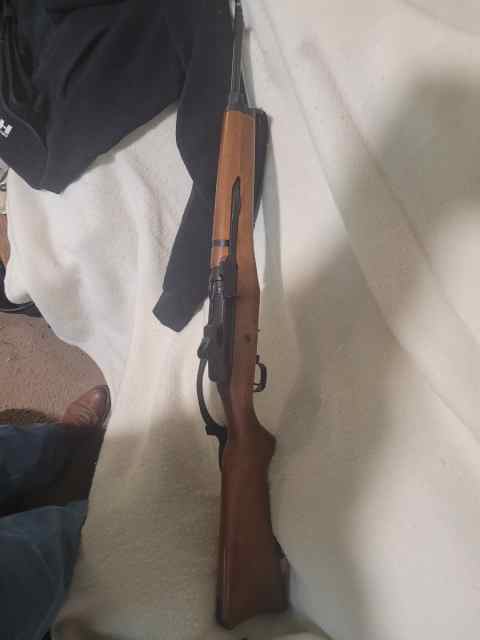 A-team gun.  Ruger mini 14 in .223