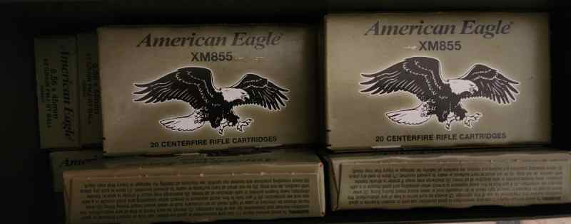 American Eagle XM855 400rnd 5.56 62grn $.50 a rnd