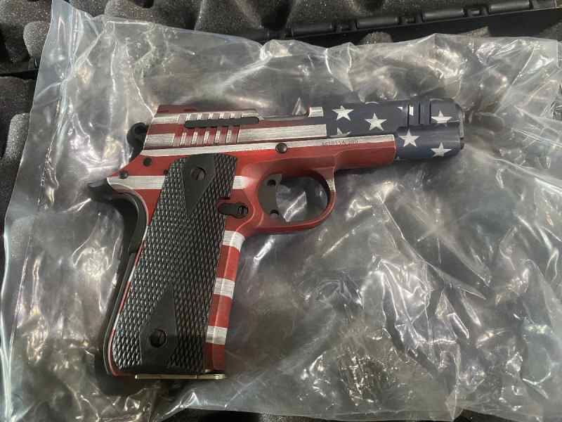 Citadel 1911 Baby American Flag .380 acp NIB!