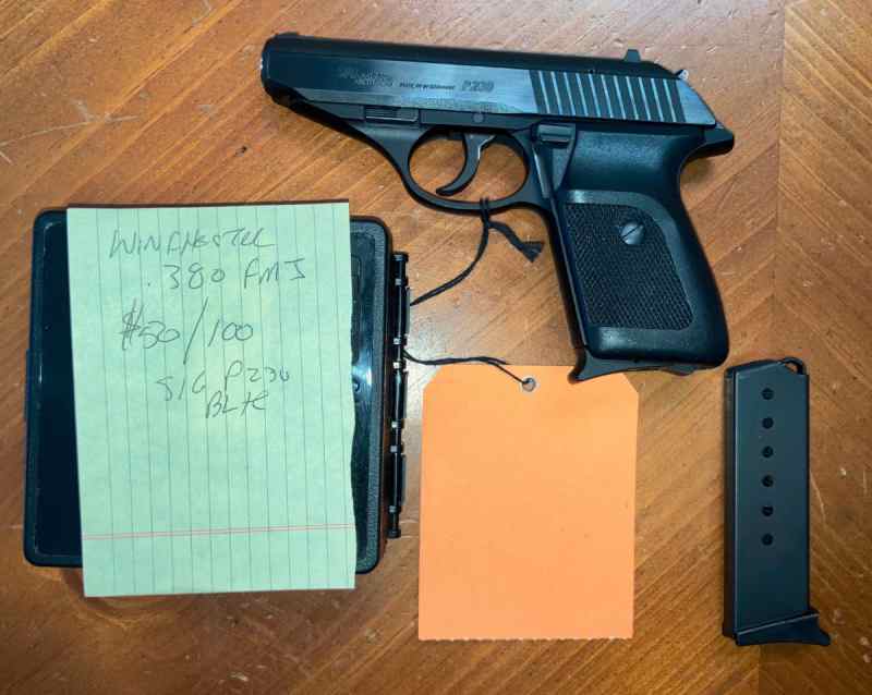 Sig Sauer P230 .380 ACP (9mm Kurz) Pistol w/ 2 Mag