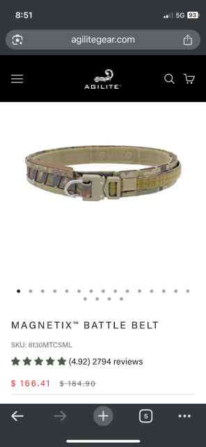 Agilite Magnetix Belt (M)